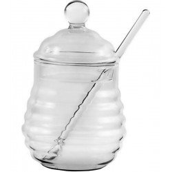 Meleira 300ml Colmeia de Vidro Borossilicato